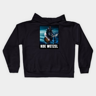 Women Men Koe Wetzel Retro Vintage Kids Hoodie